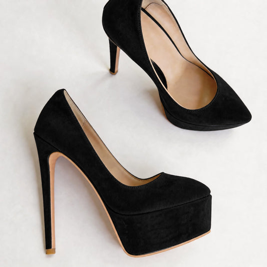 Handmade 5“-6” Suede Ultra High Heels – Custom Colors Available