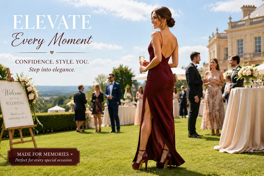 💍 Emily R.’s Garden Wedding Experience: Elegant Outdoor Celebration Wearing AORARA Handmade 4 Inch High Heels