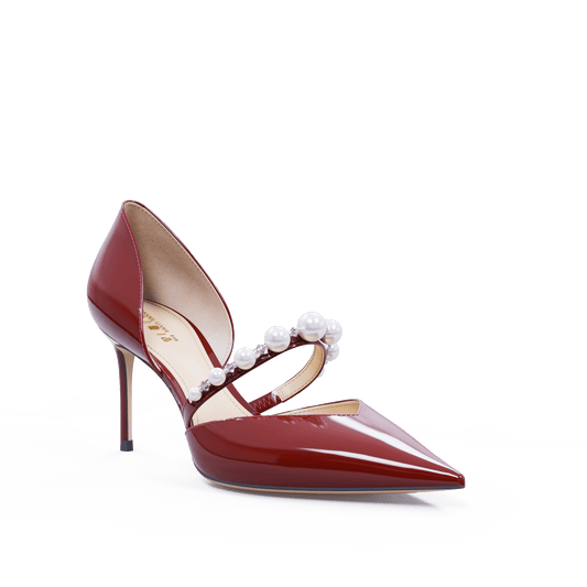 Red Statement Heels
