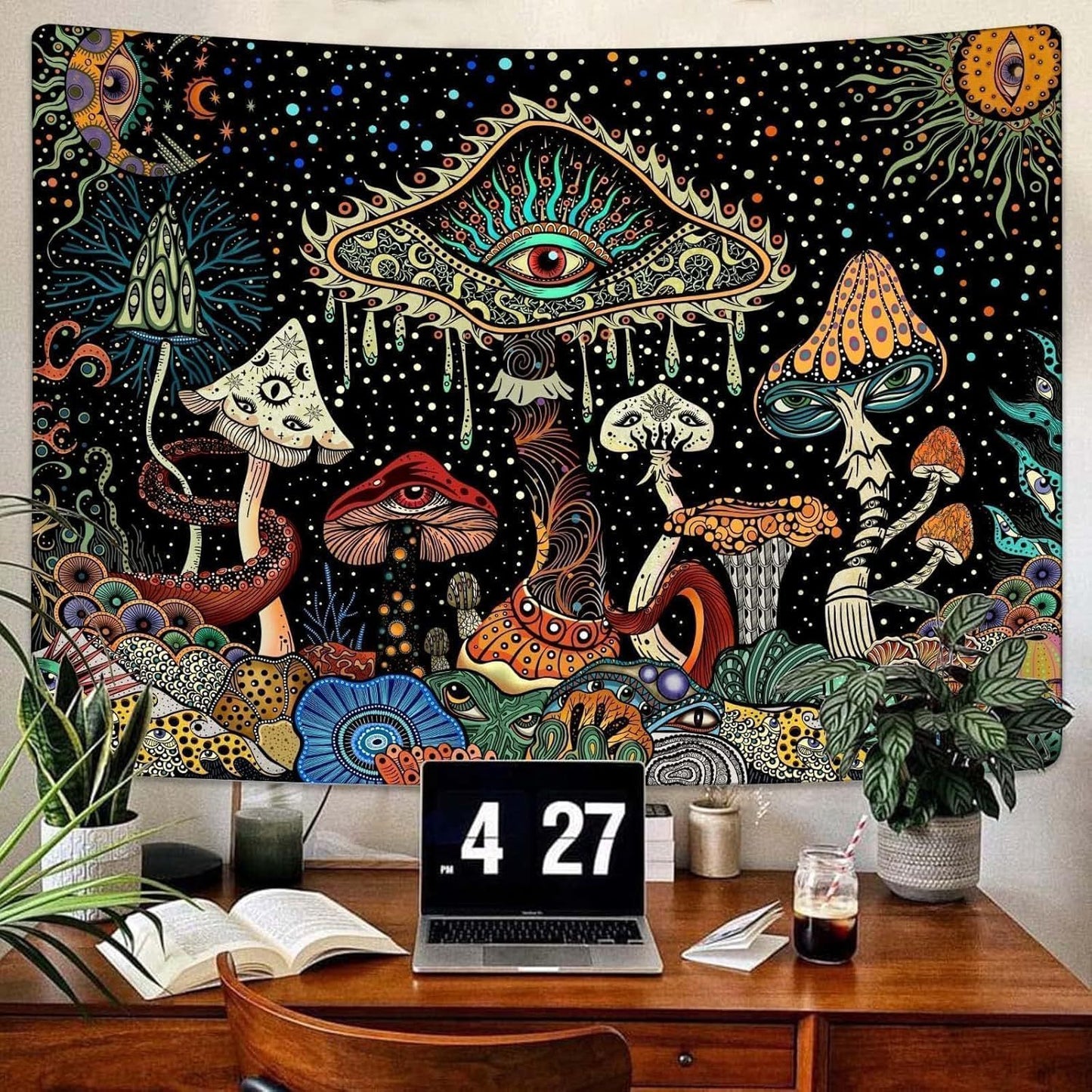 Mushroom Forest Wall Tapestry