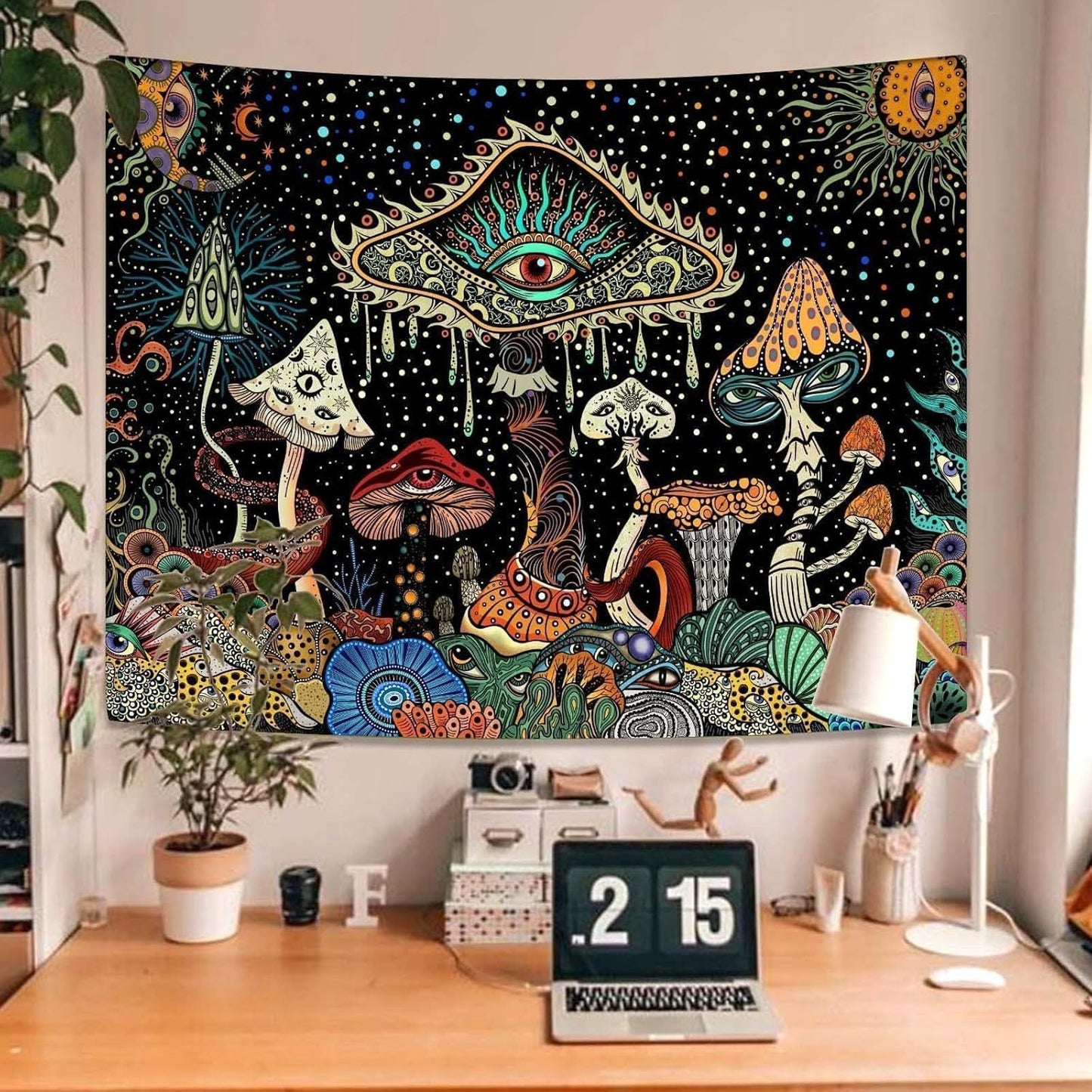 Mushroom Forest Wall Tapestry
